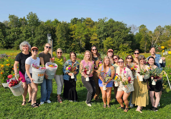 DIY BRIDAL BOUQUET PARTY